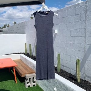 Blue Grey Dress